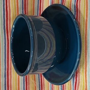 Fiesta Chili Bowl/Jumbo Saucer Set JUNIPER